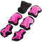 Ролики детские - Набор роликовые коньки Banwei BW-188 L Черно-розовый (60508476) (410836008)#5