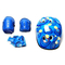 Ролики дитячі - Ролики розсувні з комплектом захисту та шоломом Happy розмір 34-37 Blue (979210876-M)#3