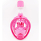 Для пляжа и плавания - Детская маска для сноркелинга TheNice K-1 EasyBreath-III на все лицо XS Розовый (SUN3737)#3
