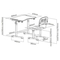 Дитячі меблі - Парта та стільчик трансформери для хлопчика FunDesk Piccolino II 664 x 474 x 540-760 мм Blue (223314664)#5