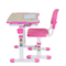 Дитячі меблі - Парта і стілець трансформери для дівчинки FunDesk Piccolino II 664 x 474 x 540-760 мм Pink (223314737)#4