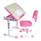 Дитячі меблі - Комплект парта та стілець-трансформери FunDesk Piccolino 664 x 474 x 540-760 мм Pink (1315578576)#2