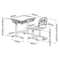 Дитячі меблі - Комплект парта та стілець-трансформери FunDesk Piccolino 664 x 474 x 540-760 мм Pink (1315578576)#5