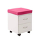 Детская мебель - Парта FunDesk Sentire 1200 x 650 x 540 -760 мм Pink + кресло FunDesk LST3 Orange-Grey + тумбочка FunDesk SS15W Pink (1675992002)#5