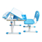 Дитячі меблі - Парта зі стільцем для школяра FunDesk Sorriso 690 x 545 x 540-760 мм Blue (1757070832)#3