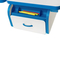 Дитячі меблі - Регульована дитяча парта з висувною скринькою FunDesk Creare 1200 x 620 x 560-760 мм Blue (736113623)#5