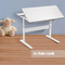Дитячі меблі - Парта-трансформер для школяра FunDesk Colore 950 x 660 x 540 - 760 мм Grey + полиця для книг SS16 W Grey (1161480703)#8