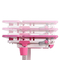 Дитячі меблі - Зростаюча парта для дівчинки FunDesk Lavoro L 794 x 608 x 540-720 мм Pink (1285146361)#5