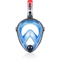 Для пляжу і плавання - Повнолицева маска Aqua Speed SPECTRA 2.0 7073 синій, чорний Чоловік L/XL (5908217670731)#2