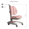 Дитячі меблі - Ортопедичне крісло для дівчинки з підлокітниками FunDesk Premio Pink (1548285695)#8