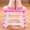 Детская мебель - Складной стульчиктабурет Anpei A9805RW Розовый с белым (498)#3