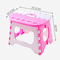 Дитячі меблі - Складаний стільчик табурет Anpei A9805RW Рожевий з білим (498)#4