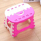 Детская мебель - Складной стульчиктабурет Anpei A9805RW Розовый с белым (498)#5