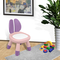 Дитячі меблі - Дитячий стілець для ігор Bestbaby BS-26 табуретка для дітей Рожевий (8381-31525)#4