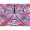 Парасольки і дощовики - Дитяча парасолька-тростина напівавтомат "LOL" Flagman фіолетовий зі сніжинками N147-1#5
