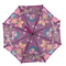Парасольки і дощовики - Дитячий парасолька-тростина напівавтомат "LOL" Flagman фіолетовий зі сніжинками N147-2#3