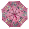 Парасольки і дощовики - Дитяча парасолька-тростина напівавтомат "LOL" Flagman рожевий з блискітками N147-5#3