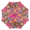 Парасольки і дощовики - Дитяча парасолька-тростина з принцесами напівавтомат від Paolo Rossi рожевий 031-2#3