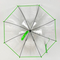 Парасольки і дощовики - Дитяча прозора парасолька тростина від Max Comfort з облямівкою в колір ручки (hub_027-4)#3