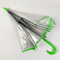 Зонты и дождевики - Детский прозрачный зонт трость от Max Comfort с каймой в цвет ручки (hub_027-4)#5