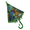 Зонты и дождевики - Детский зонтик для мальчиков  Лего Ниндзяго Paolo Rossi  с зеленой ручкой  017-4#4