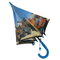 Зонты и дождевики - Детский зонтик-трость  Тачки Paolo Rossi  голубой  090-12#5