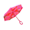 Зонты и дождевики - Детский зонт наоборот обратного сложения Up-Brella Lucky Cat-Rose Red (6950-25143a)#2