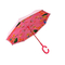 Парасольки і дощовики - Дитяча парасолька навпаки зворотного складання Up-Brella Giraffe-Pink (6950-25148a)#2