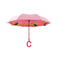 Парасольки і дощовики - Дитяча парасолька навпаки зворотного складання Up-Brella Giraffe-Pink (6950-25148a)#4