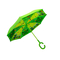 Зонты и дождевики - Детский зонт наоборот обратного сложения Up-Brella Frog-Green (6950-25145a)#2