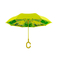 Зонты и дождевики - Детский зонт наоборот обратного сложения Up-Brella Frog-Yellow (6950-25146a)#4