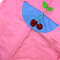 Парасольки і дощовики - Плащ-дощовик дитячий Lesko 615 Cherry L водонепроникний з місцем під рюкзак Рожевий (8274-29966)#4