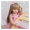 Ляльки - Силіконова колекційна лялька Реборн Reborn Doll Дівчинка Аля 55 см (444)#3
