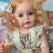 Ляльки - Силіконова колекційна лялька Reborn Doll Роксі Вінілова Висота 55 см (622)#3