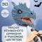 Костюмы и маски - Маска Для Косплея Ледяной Дракон Для Взрослых и Детей с Подвижной Челюстью Frost Dragon (707)#2