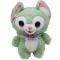 Мягкие животные - Мягкая игрушка Котик 23 см зеленый MIC (M16112) (219256)#3