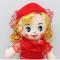 Ляльки - М'яка лялька Поліна червона 37 см MIC (M14099) (223462)#2