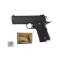 Стрілецька зброя - Іграшковий пістолет на кульках "Colt 1911 Rail" Galaxy G25 метал чорний (33832)#2