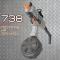 Стрелковое оружие - Детский Гель Бластер на Орбизах Узи + Обойма Барабан с Электрической Подачей Шариков BB UZI (681)#3