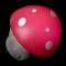 Нічники, проектори - Світильник нічний дитячий Brille Мухомор 0.4W LED-61 Рожевий 32-885#2