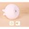 Ночники, проекторы - Силиконовый детский ночник Зайчик Dream Light - Bunny аккумуляторный, LED RGB 7 режимов свечения, мягкий светильник игрушка Белый с синим (EL-543-13/1)#3
