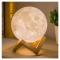 Нічники, проектори - Нічний світильник 3D Moon Lamp "Місяць" без акумулятора з пультом (3_03723)#2