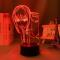 Нічники, проектори - Настільний світильник-нічник Fan Girl Макіма - Людина Бензопила 16 кольорів USB Series 2 (17105)#2
