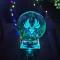 Нічники, проектори - Світильник-нічник Кристальна Куля Ока Бога Геншин Імпакт Genshin Impact (21092) Bioworld#2
