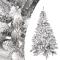 Аксессуары для праздников - Искусственная литая ёлка Happy New Year Президентская 150 см Заснеженная (EL-PR-ZS-1501)#2