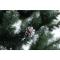 Аксесуари для свят - Ялинка штучна Європейська з шишками Juzva 190 см зелено-срібляста (Juzva190)#4