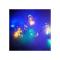Аксессуары для праздников - Гирлянда-пучок электрическая Led Конский хвост на 200 светодиодов 10 нитей 2 м по 20 диодов Мультицвет (25231) (11342818)#2