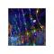 Аксессуары для праздников - Гирлянда-пучок электрическая Led Конский хвост на 200 светодиодов 10 нитей 2 м по 20 диодов Мультицвет (25231) (11342818)#3