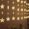 Аксесуари для свят - Гірлянда Gonchar Штора-зірочки 40 шт 2,5х0,8 м Теплий білий (1843-07) (MR66533)#3