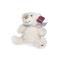 М'які тварини - М'яка іграшка дитяча ведмідь white з бантом 33 см Grand DD651987 (88789)#4